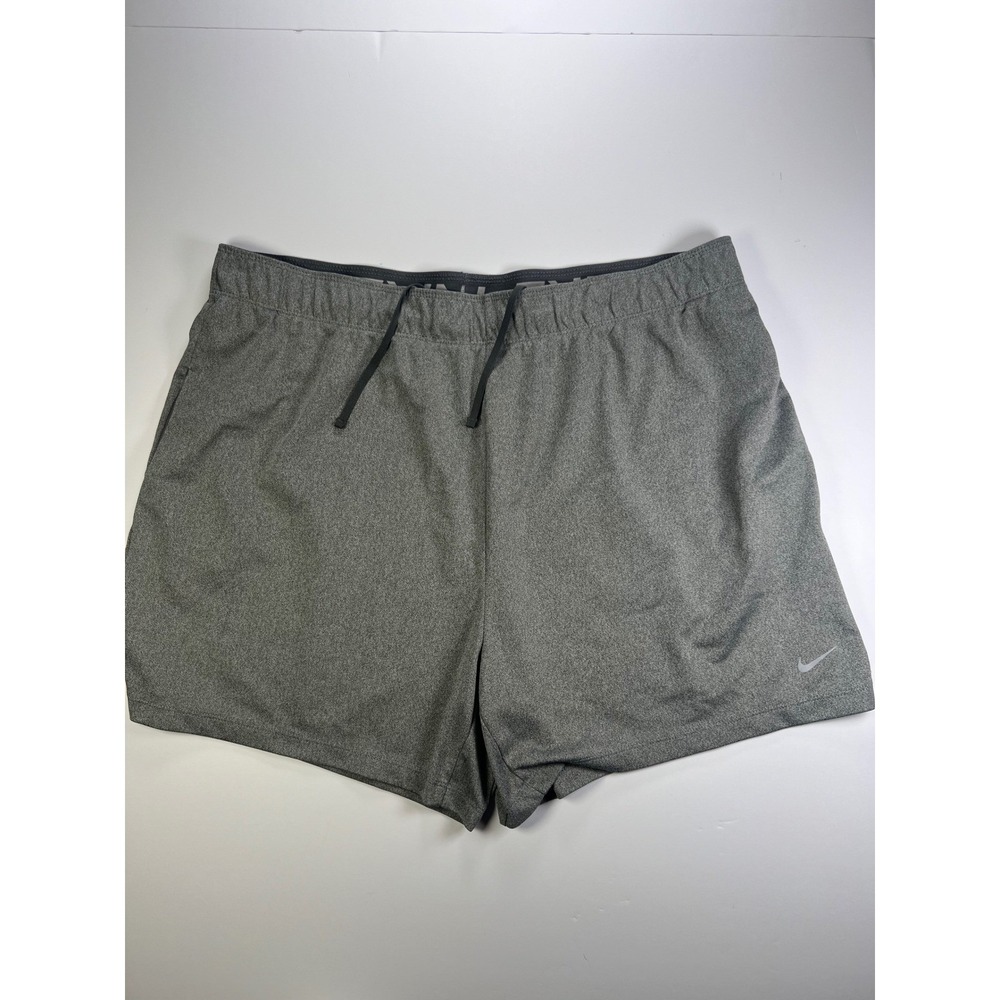 Nike Dri-FIT Mens XXL Gray Move to Zero Athletic Training Shorts Heathered